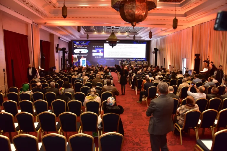 Salle plénière vue du fond pendant une session, 2ᵉ congrès 2024