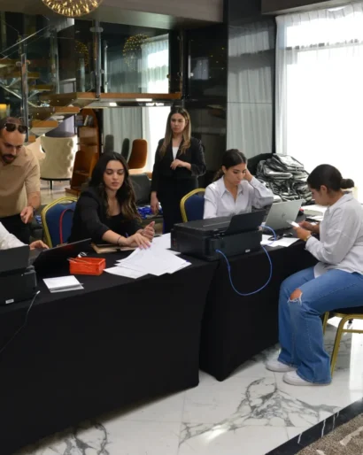 Accueil et inscriptions des participants, 3ᵉ congrès 2025