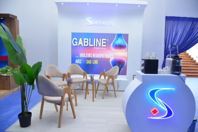 Stand de l’espace exposition, 3ᵉ congrès 2025